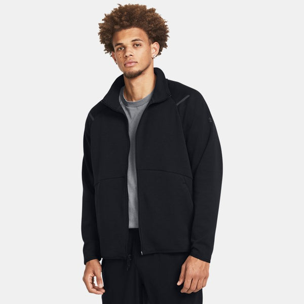 Under Armour Unstoppable Fleece Track Jacket Black