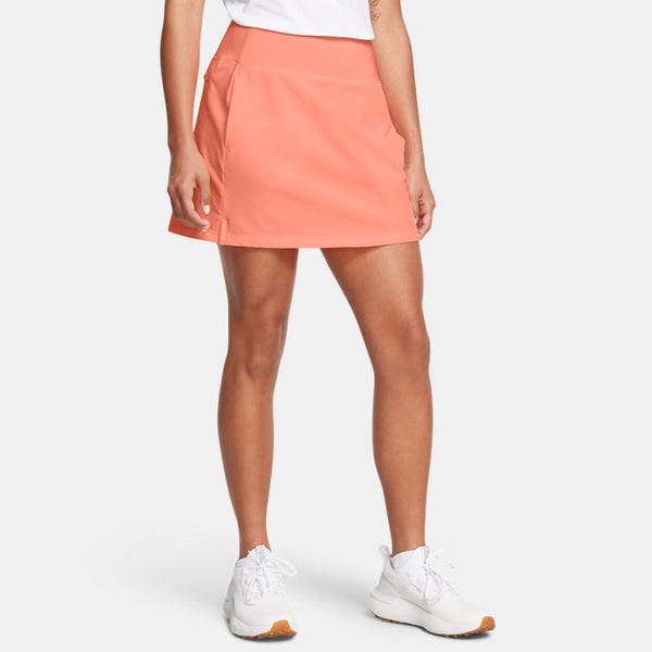 Under Armour Drive Skort Flare Orange Halo Gray