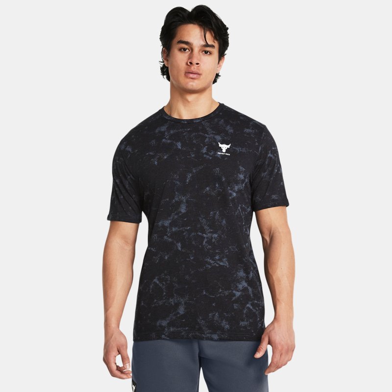 Project Rock Payoff Printed Graphic Short Sleeve Black Silt