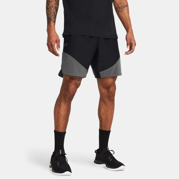 Under Armour Vanish Elite Hybrid Shorts Black Castlerock Black