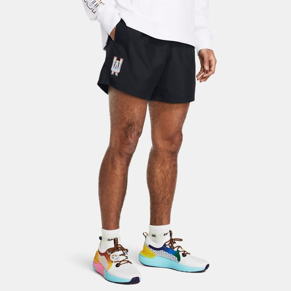 Under Armour Woven Volley Pride Shorts Black White