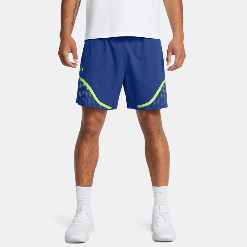 Under Armour Vanish Woven " Graphic Shorts Tech Blue Morph Green Morph Green