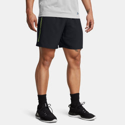 Under Armour Tech™ Woven Wordmark Shorts Black Morph Green