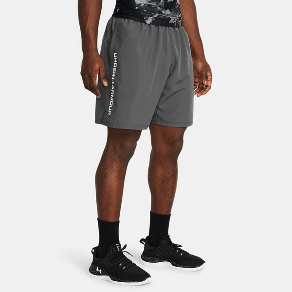 Under Armour Tech™ Woven Wordmark Shorts Castlerock White