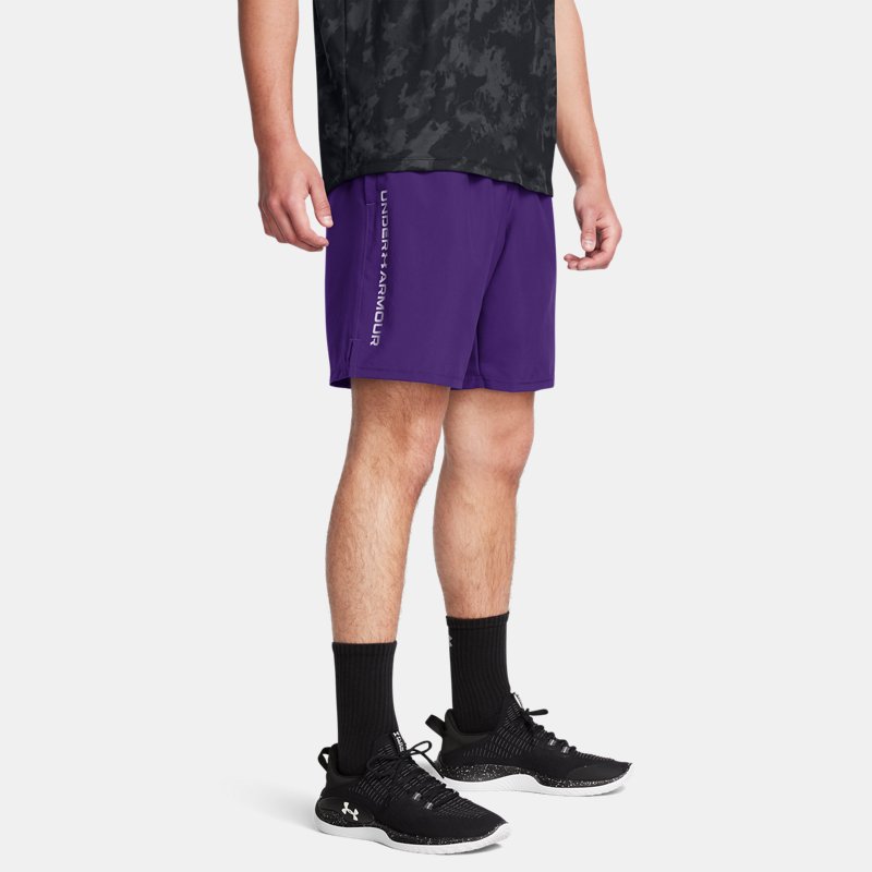 Under Armour Tech™ Woven Wordmark Shorts Purple Salt Purple