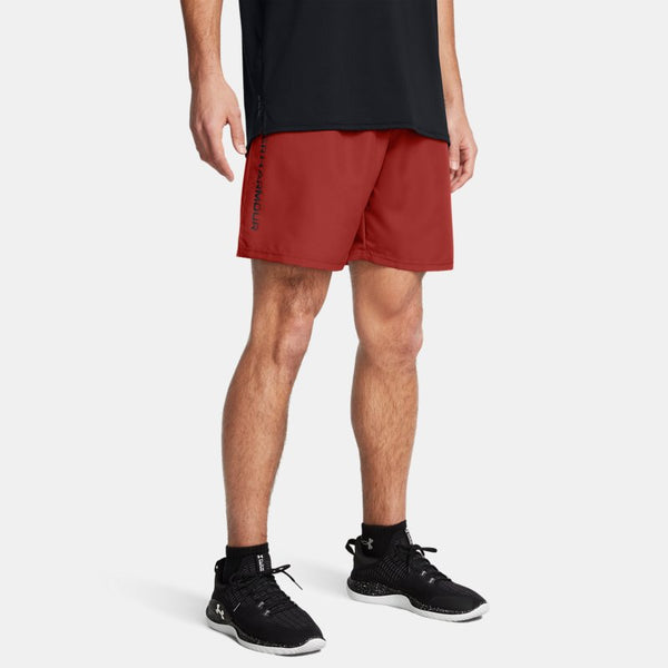 Under Armour Tech™ Woven Wordmark Shorts Earthen Orange Black