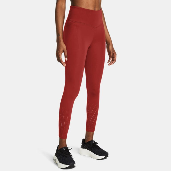 Under Armour Launch Elite Ankle Tights Earthen Orange Reflective