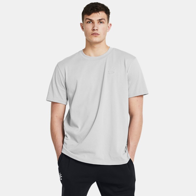 Curry Emboss Heavyweight T-Shirt Mod Gray Mod Gray