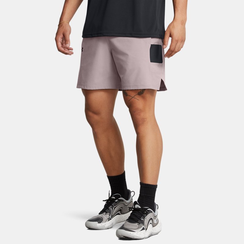 Under Armour Zone Woven Shorts Tetra Gray Black