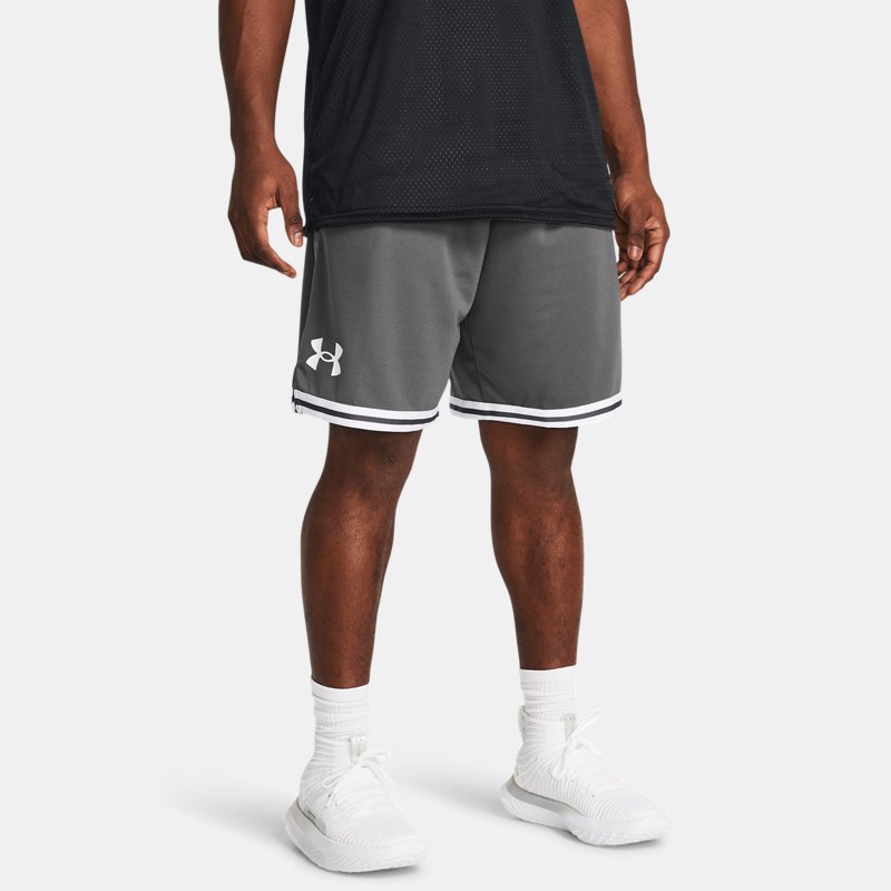 Under Armour Perimeter " Shorts Castlerock White