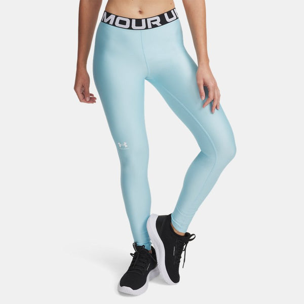 Under Armour HeatGear® Leggings Stream White