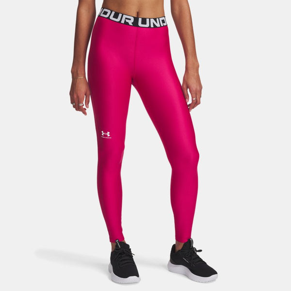 Under Armour HeatGear® Leggings Shaded Fuchsia White