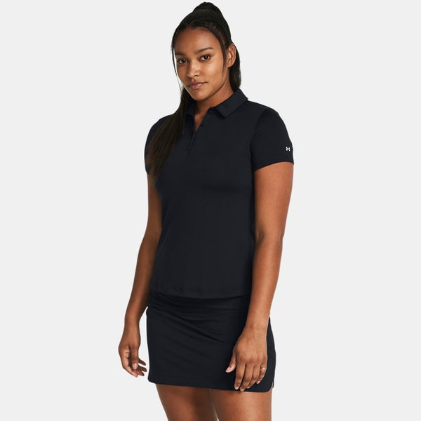 Under Armour Playoff Short Sleeve Polo Black Halo Gray