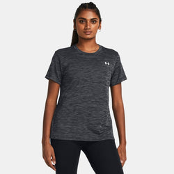 Under Armour Tech™ Textured Short Sleeve Black White