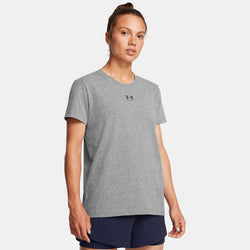 Under Armour Rival Core Short Sleeve Castlerock Black