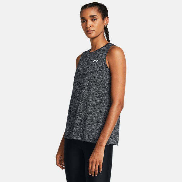 Under Armour Tech™ Twist Tank Black White