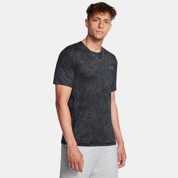 Under Armour Vanish Elite Vent Printed Short Sleeve Black