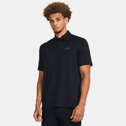 Under Armour Tee To Green Polo Black Pitch Gray