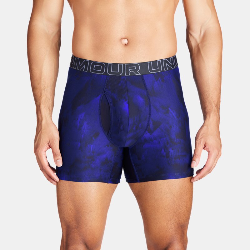 Under Armour Performance Tech™ " Boxerjock® Royal Gravel Castlerock