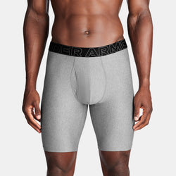 Under Armour Performance Tech™ " -Pack Boxerjock® Steel Full Heather Castlerock Full Heather Castlerock