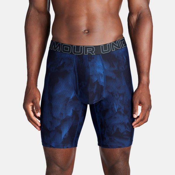 Under Armour Performance Tech™ Printed " Boxerjock® Royal Gravel Gravel