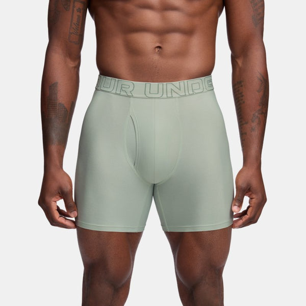 Under Armour Performance Tech™ Mesh " 3-Pack Boxerjock® Hydro Green Silica Green 