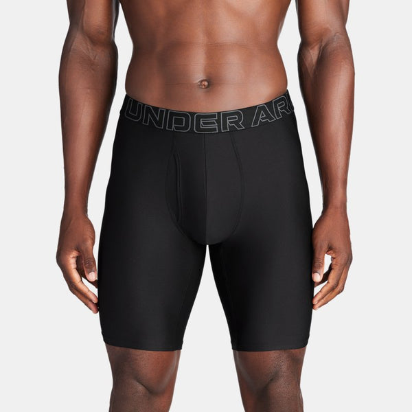 Under Armour Performance Tech™ Mesh " -Pack Boxerjock® Black Castlerock