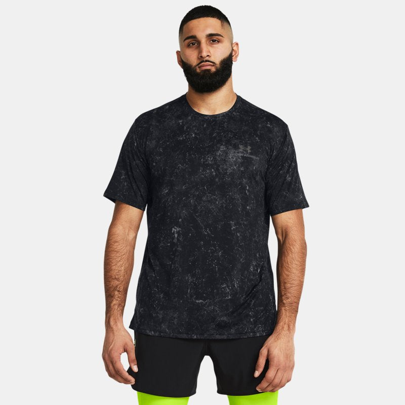 Under Armour Vanish Energy Printed Short Sleeve Black