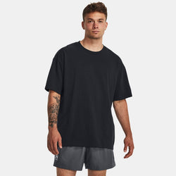 Under Armour Oversized Heavyweight Short Sleeve Black White