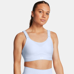 Under Armour Infinity High Sports Bra Nimbus Blue White A-C