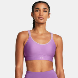 Under Armour Infinity Mid Sports Bra Provence Purple Ace A-C