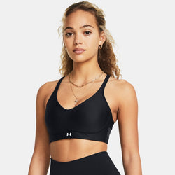 Under Armour Infinity Low Sports Bra Black White D-DD