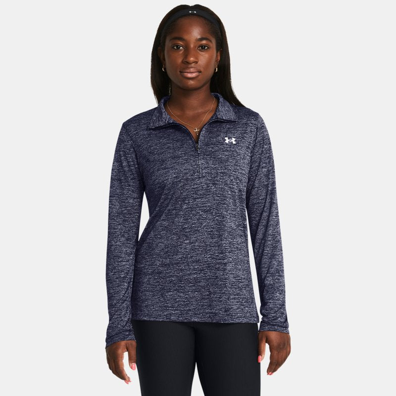 Under Armour Tech™ Twist ½ Zip Midnight Navy White