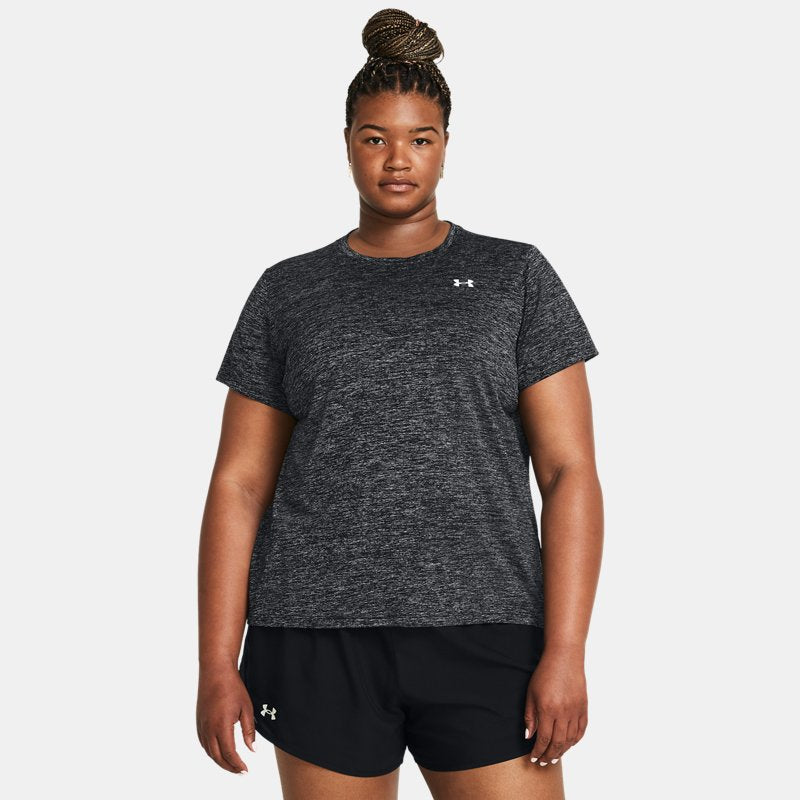 Under Armour Tech™ Twist Short Sleeve Black White