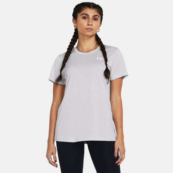 Under Armour Tech™ Twist Short Sleeve Halo Gray White