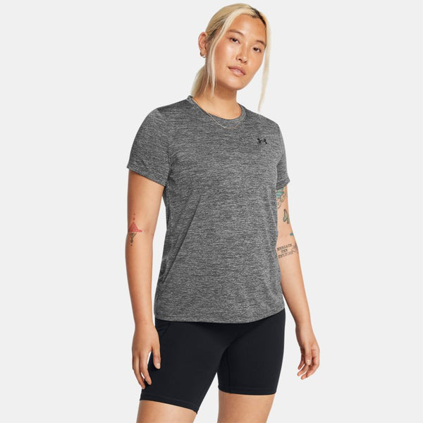 Under Armour Tech™ Twist Short Sleeve Castlerock Black