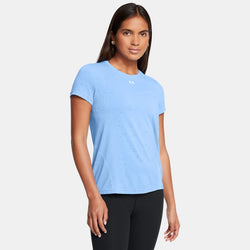 Under Armour Vanish Seamless Loose Short Sleeve Horizon Blue White