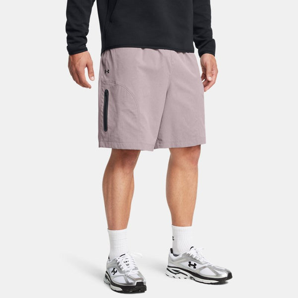 Under Armour Unstoppable Vent Shorts Tetra Gray