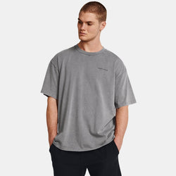 Under Armour Heavyweight Oversized Short Sleeve Titan Gray Titan Gray