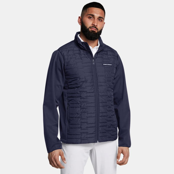 Under Armour Drive Pro Insulated Jacket Midnight Navy Metallic Silver