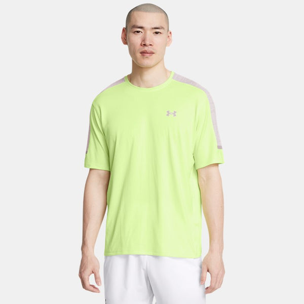 Under Armour Tech™ Utility Short Sleeve Morph Green Tetra Gray Tetra Gray