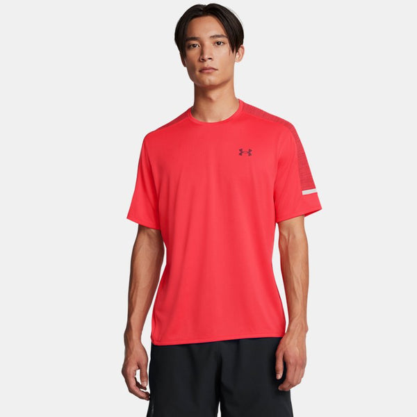 Under Armour Tech™ Utility Short Sleeve Racer Red Cardinal