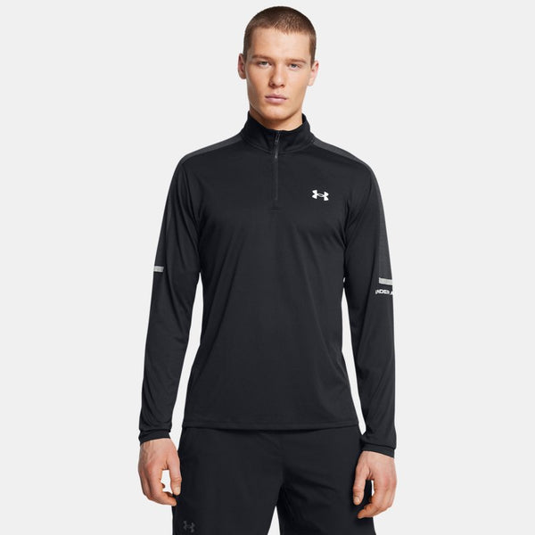 Under Armour Tech™ ¼ Zip Black White