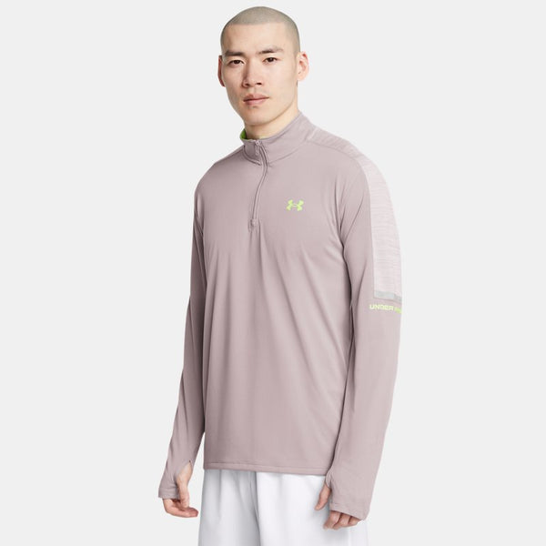 Under Armour Tech™ ¼ Zip Tetra Gray Morph Green