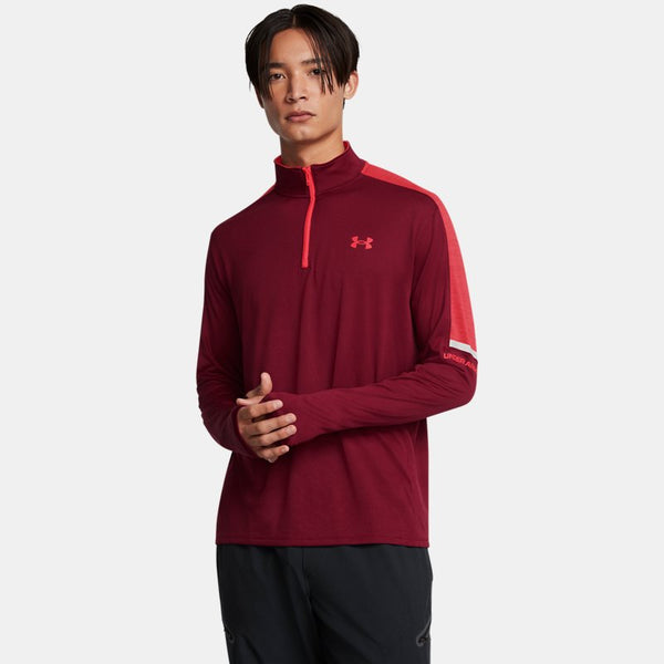 Under Armour Tech™ ¼ Zip Cardinal Racer Red Racer Red