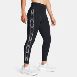 Under Armour Run Anywhere Tights Black Tetra Gray White