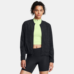 Under Armour Launch Jacket Black White