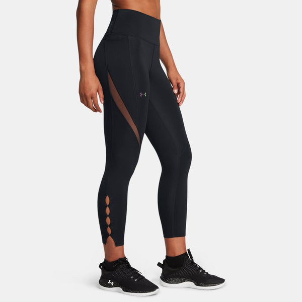 Under Armour Vanish Elite Vent Ankle Leggings Black Iridescent