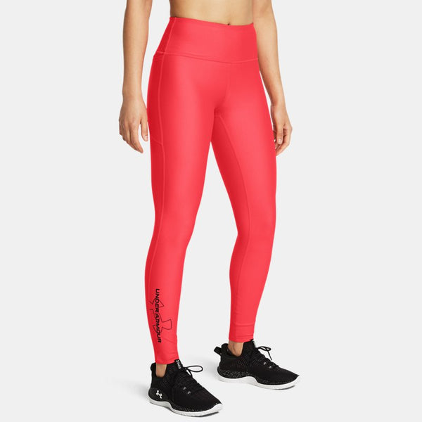 Under Armour Tech™ Branded Leggings Racer Red Black Cardinal