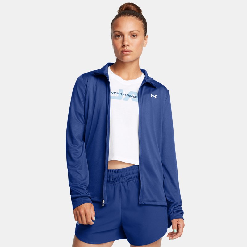 Under Armour Tech™ Full Zip Tech Blue White